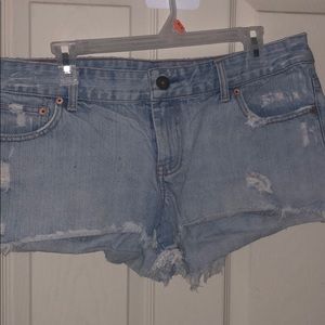 American Eagle jean cutoff shorts